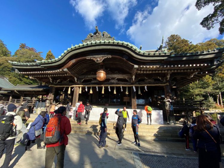 筑波山神社の拝殿